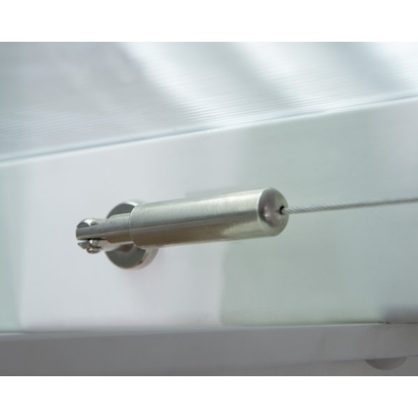 Canopia solafsk�rmning til terrassetag 3 x 6,2 - Hvid