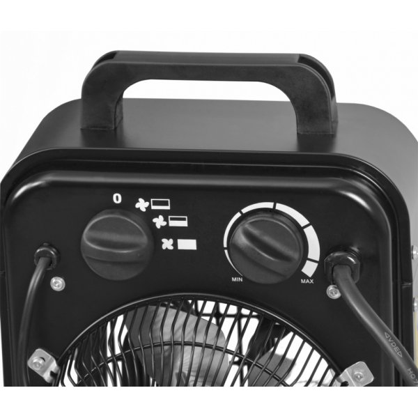 Värmefläkt / byggfläkt - 1,7kW med 3 steg Värmefläkt / byggfläkt - 1,7kW med 3 steg