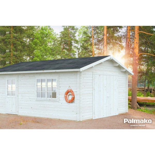 Garage Roger med slagport - 23,9 m² Garage Roger med slagport - 23,9 m²