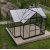 V�xthus Triton svart v�xthus 10,2 m� h�rdat glas & kanalplast