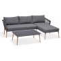 1 Outdoor-Lounge-Set Ipanema grau Olefin Lifestyle Garden