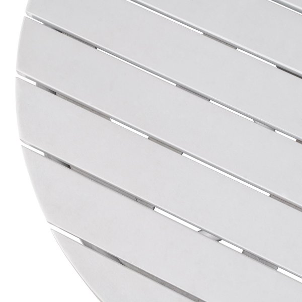 Gartentisch Ø70 cm Weiß - Holmsund + Reinigungsspray für Gartenmöbel Gartentisch Ø70 cm Weiß - Holmsund + Reinigungsspray für Gartenmöbel