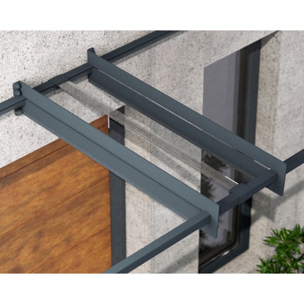 Canopia Nancy Entrtak 0,9 x 3 - Gr/klarglas