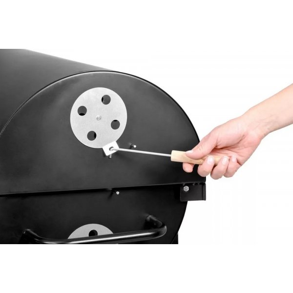 Grilltunna Barrel - Kolgrill (grillyta 73x37 cm) Grilltunna Barrel - Kolgrill (grillyta 73x37 cm)