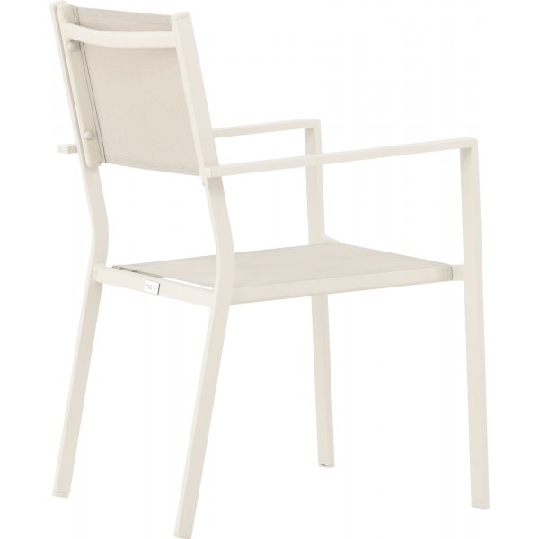 Chania-ruokatuoli - Beige + Tekstiilien kyllästäminen ulkokalusteisiin Chania-ruokatuoli - Beige + Tekstiilien kyllästäminen ulkokalusteisiin