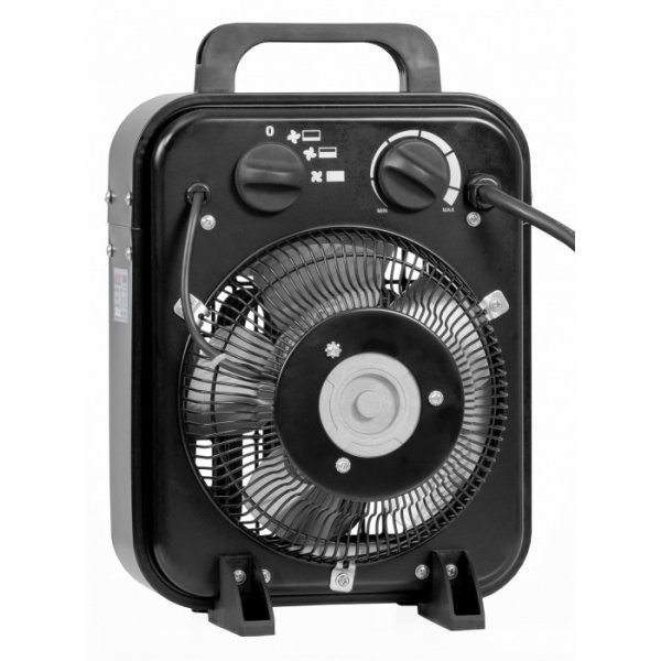 Värmefläkt / byggfläkt - 1,7kW med 3 steg Värmefläkt / byggfläkt - 1,7kW med 3 steg