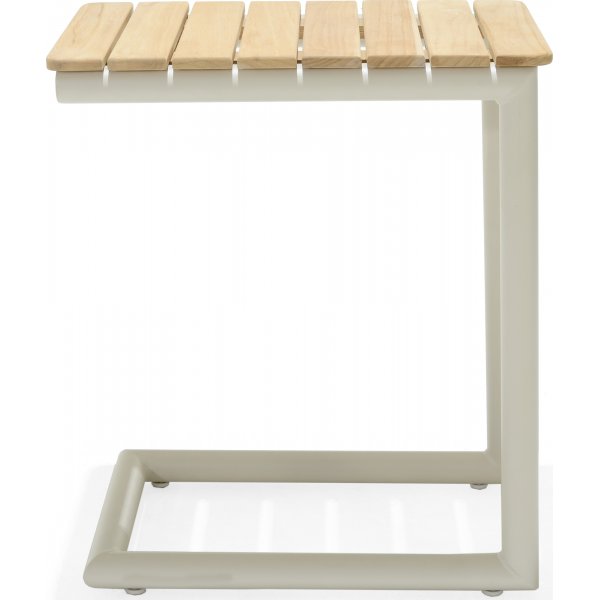 Portals loungegrupp 4 - Vit/teak