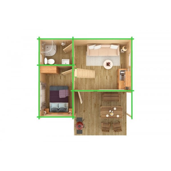 Fritidshus Harald - 28 m