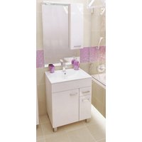 Badrumsmöbler Catania - Tvättställ med spegelskåp