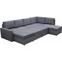 B�ddsoffa U-form m�rkgr� - Dream