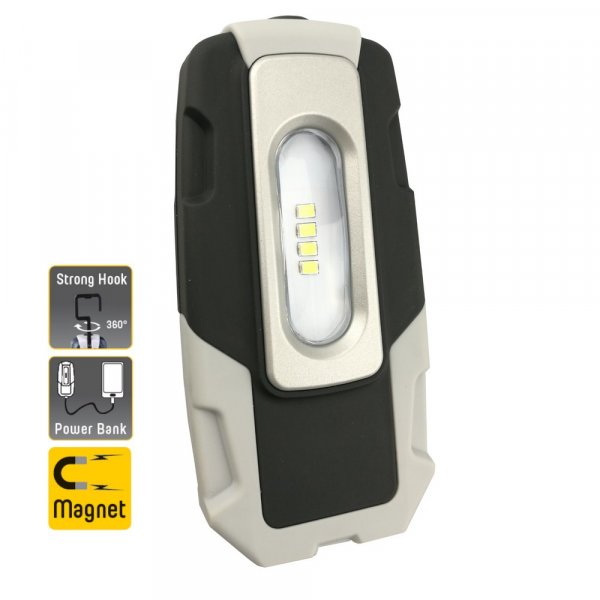 Handlampa 200lm med Powebank funktion Handlampa 200lm med Powebank funktion