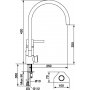 FM Mattsson Kksblandare Garda II Krom - 9611-0000