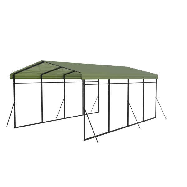 Autokatos metallirungolla ja värilevyllä Autokatos metallirungolla ja värilevyllä