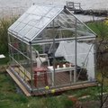 Kundbild Växthus Harmony - 4,6 m²: Allt har gott som på räls.blev ett...