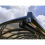 Carport 17 m� aluminium kanalplasttak 570x303 cm byggsats