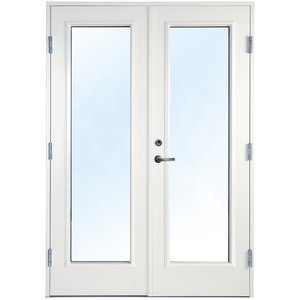 Paraltandörr med klarglas - Bröstningshöjd 250 mm + Monteringskit - Altandörrar, Ytterdörrar, Dörrar & portar