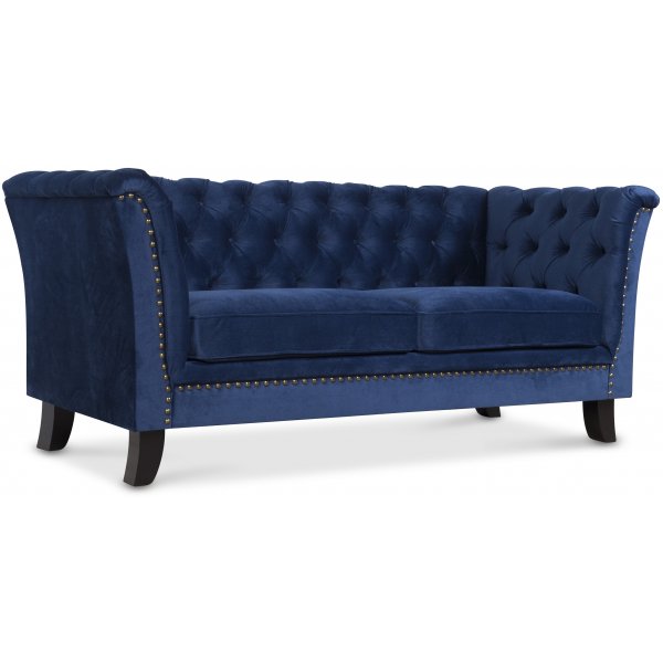 Soffa 3-sits Chesterfield Bl� - Milton