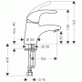 Hansgrohe Focus E 1-grepps tvttstllsblandare