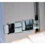 Vridfnster med bgpost - 3-glas - Aluminium - U-vrde: 1,1
