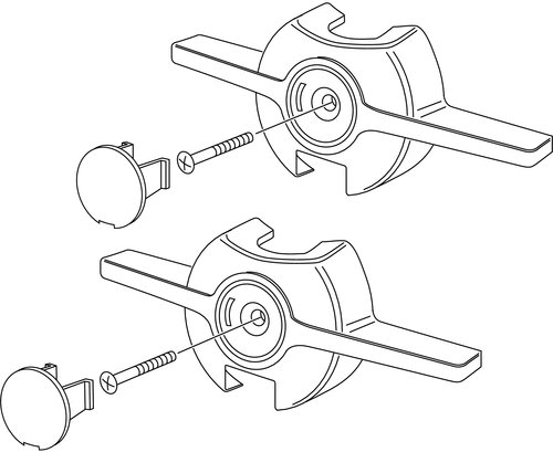 Gustavsberg Nautic, RH-Vred f�r m�ngd-och temperatursidan