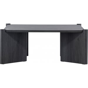 Rogaland soffbord 100 x 100 cm - Svart