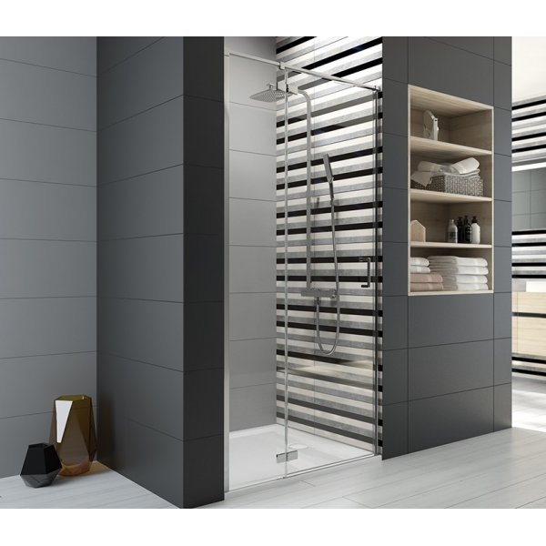 Duschdrr Free Line - 6mm glas (gavel + drr H 200 cm) 