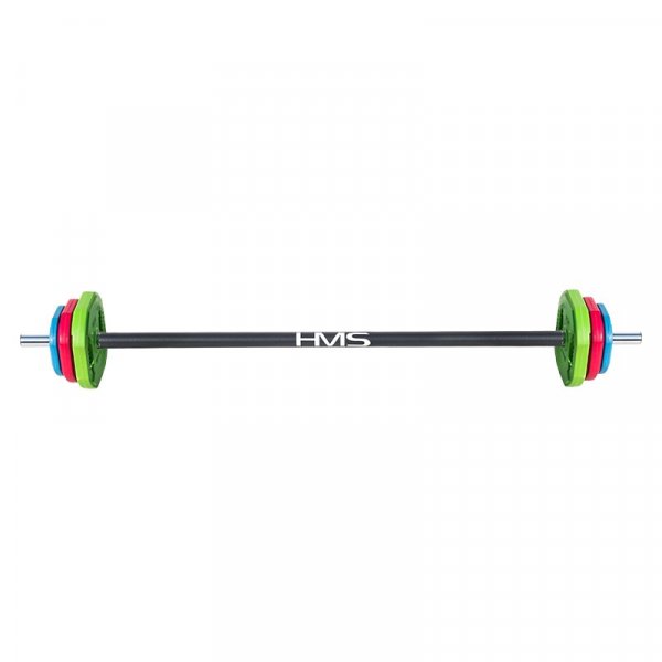 Skivstng med komplett viktset - 19 Kg