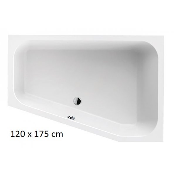 Badkar Trapezium - Vit Badkar Trapezium - Vit