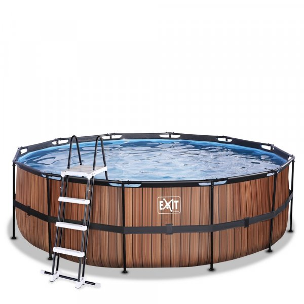 Pool 450 cm - Brun