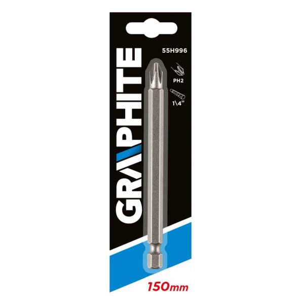 Bits PH2 x 6,35 x 150 mm Bits PH2 x 6,35 x 150 mm