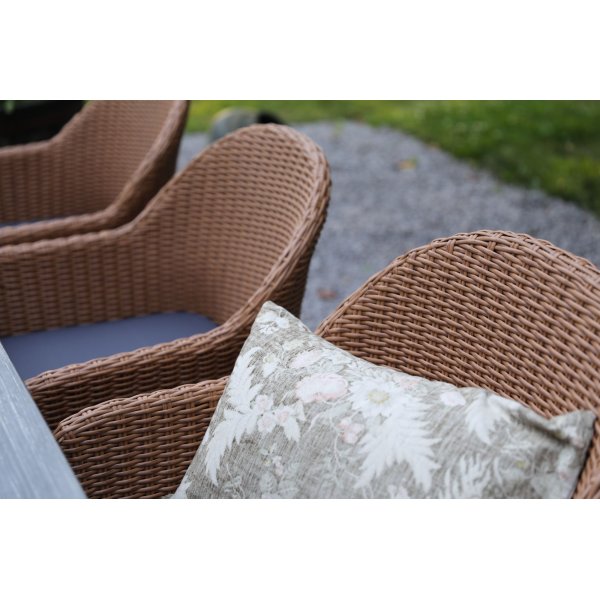 Oxford - Gartenmöbelgruppe 220 cm Grau/Braun + Textilimprägnierung für Outdoormöbel Oxford - Gartenmöbelgruppe 220 cm Grau/Braun + Textilimprägnierung für Outdoormöbel