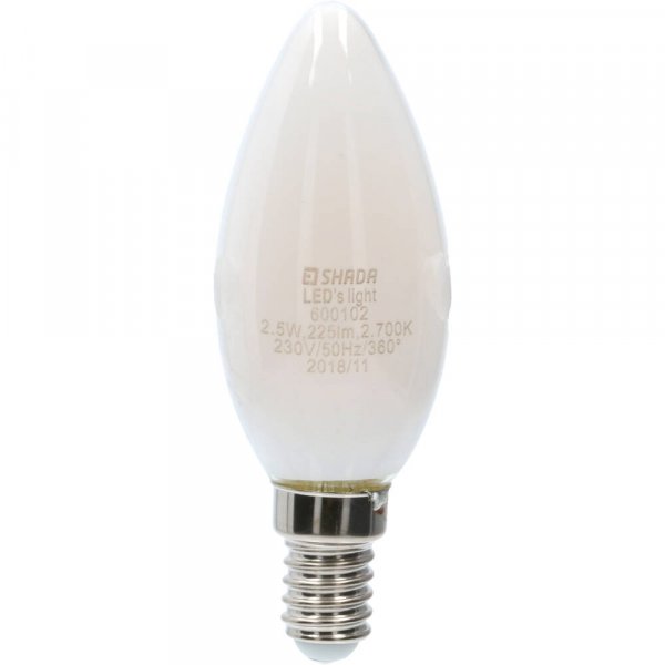 LED lampa C35 E14 225lm 2700K