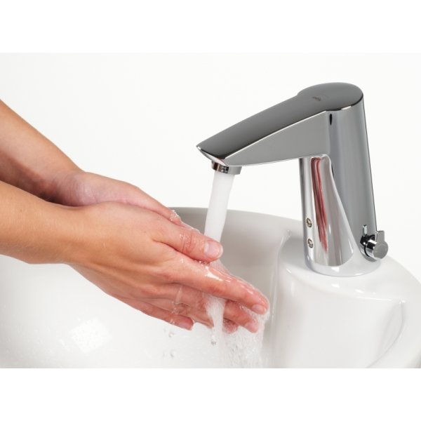 Oras Tvättställsblandare, 6 V Cubista 2814F Oras Tvättställsblandare, 6 V Cubista 2814F