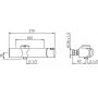 Oras Duschblandare, 3 V Eterna 6380