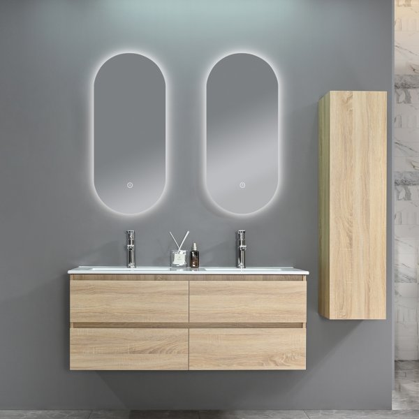 Badevrelsesmbler Genova - Lyst tr | 120 cm + 2.00 x Badevrelse krog