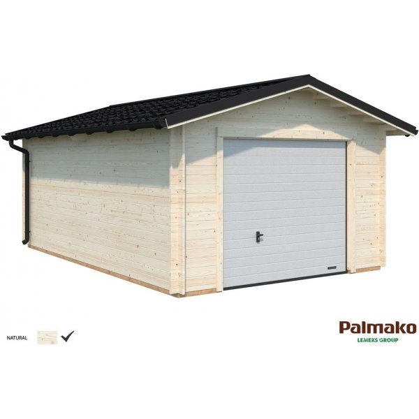 Garage Tomas med takskjutport - 19,2 m