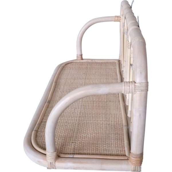 Fammy v�gghylla i rotting 80 cm - Whitewash