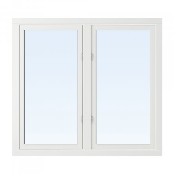 2-glasfönster Trä - 2-luft - vit 2-glasfönster Trä - 2-luft - vit