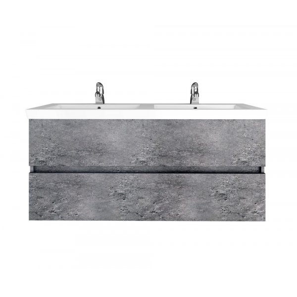 Badrumsmöbler Luxus 120 cm - Betong grå Badrumsmöbler Luxus 120 cm - Betong grå