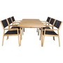 Malmby Spisegruppe (180x90) - Natur - 6 Stole