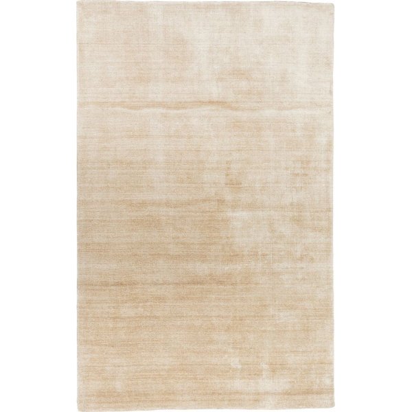 Handgjord viskosmatta Bilbao - Sand - 170x240 cm