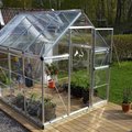 Kundbild Växthus Harmony - 4,6 m²: Växthuset var lätt att montera och...