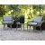 Morgon - Lounge-Set aus grauem synthetischem Rattan