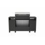 Gasolgrill med sidobr�nnare och f�rvaringssk�p - 6 br�nnare - rostfritt st�l