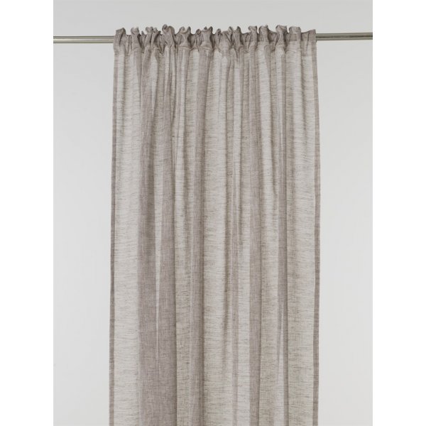 Thea gardinl�ngd 2-pack 140 x 240 cm - Ljusbrun