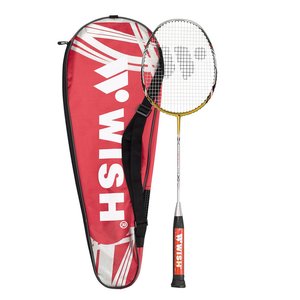 Badmintonracket (guld & silver) TI SMASH 959