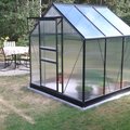 Produkten är helt enligt mina förväntningar. Lätt att montera om man tar sig tid och inte har bråttom. Växthus Popular - 3,8 m²
