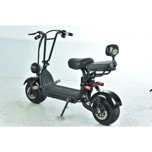Elscooter - Svart 800W Elscooter - Svart 800W