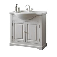 Badeværelsesskab med håndvask Romantic FSC 861 - 85 cm