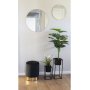 Marla blomh�llare - Svart - 2 st